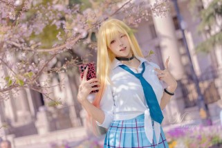 咬一口兔娘喜多川海梦Cos写真：湿润兔造型还原度拉满，这波海梦绝了