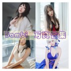 Bambi：二次元梦幻的韩国Cosplay女神
