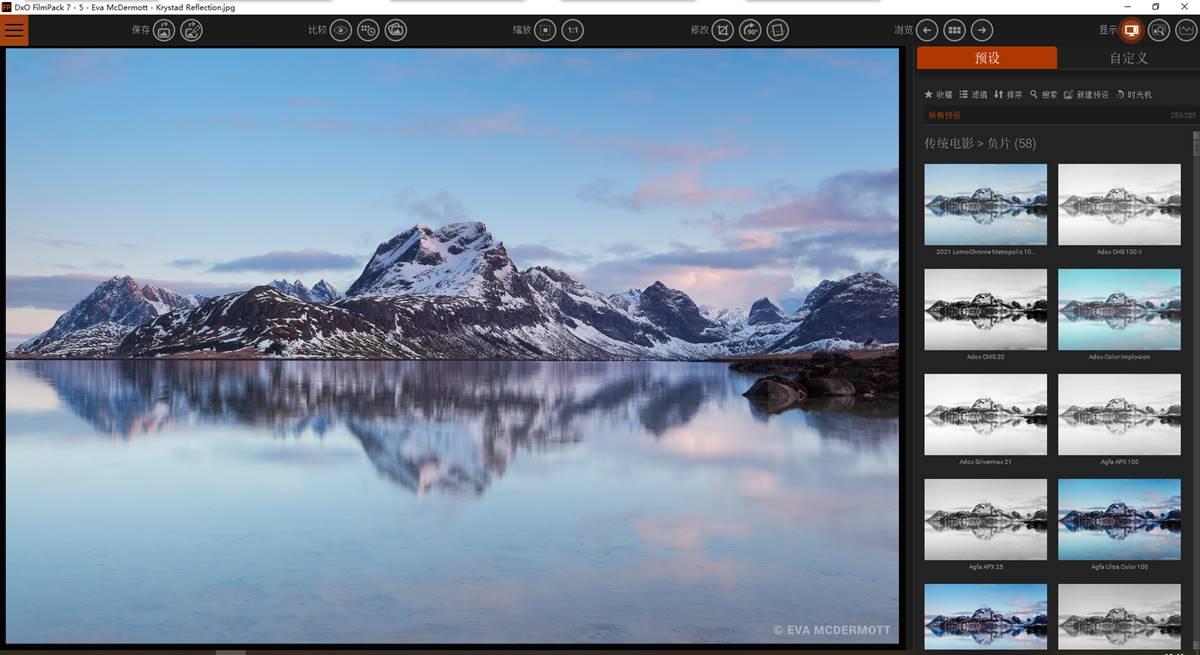 DxO FilmPack7(图像处理渲染软件)v7.12.1 Build 2中文绿色破解版 第1张