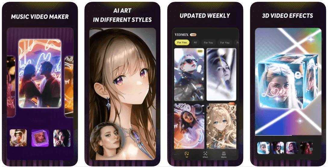 安卓智能音乐视频编辑剪辑 Vidmix v2.35.561 解锁VIP会员版 第1张