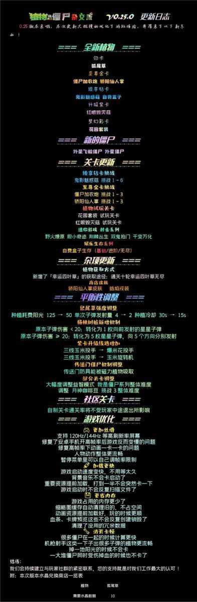 植物大战僵尸杂交版 v3.15.0 /杂交重制版 v0.25.0 植物大战僵尸融合版 v3.8.1 最新版本-PC+安卓+Mac/全版本合集下载 第4张 植物大战僵尸杂交版 v3.15.0 /杂交重制版 v0.25.0 植物大战僵尸融合版 v3.8.1 最新版本-PC+安卓+Mac/全版本合集下载 第4张