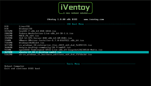 iVentoy(U盘启动程序制作工具) v1.0.40 中文绿色版 - 让你通过网络一键安装上百种操作系统 第2张 iVentoy(U盘启动程序制作工具) v1.0.40 中文绿色版 - 让你通过网络一键安装上百种操作系统 第2张